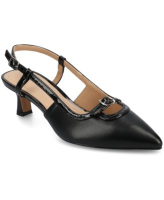 Women's Padma Kitten Heel Slingback Pumps