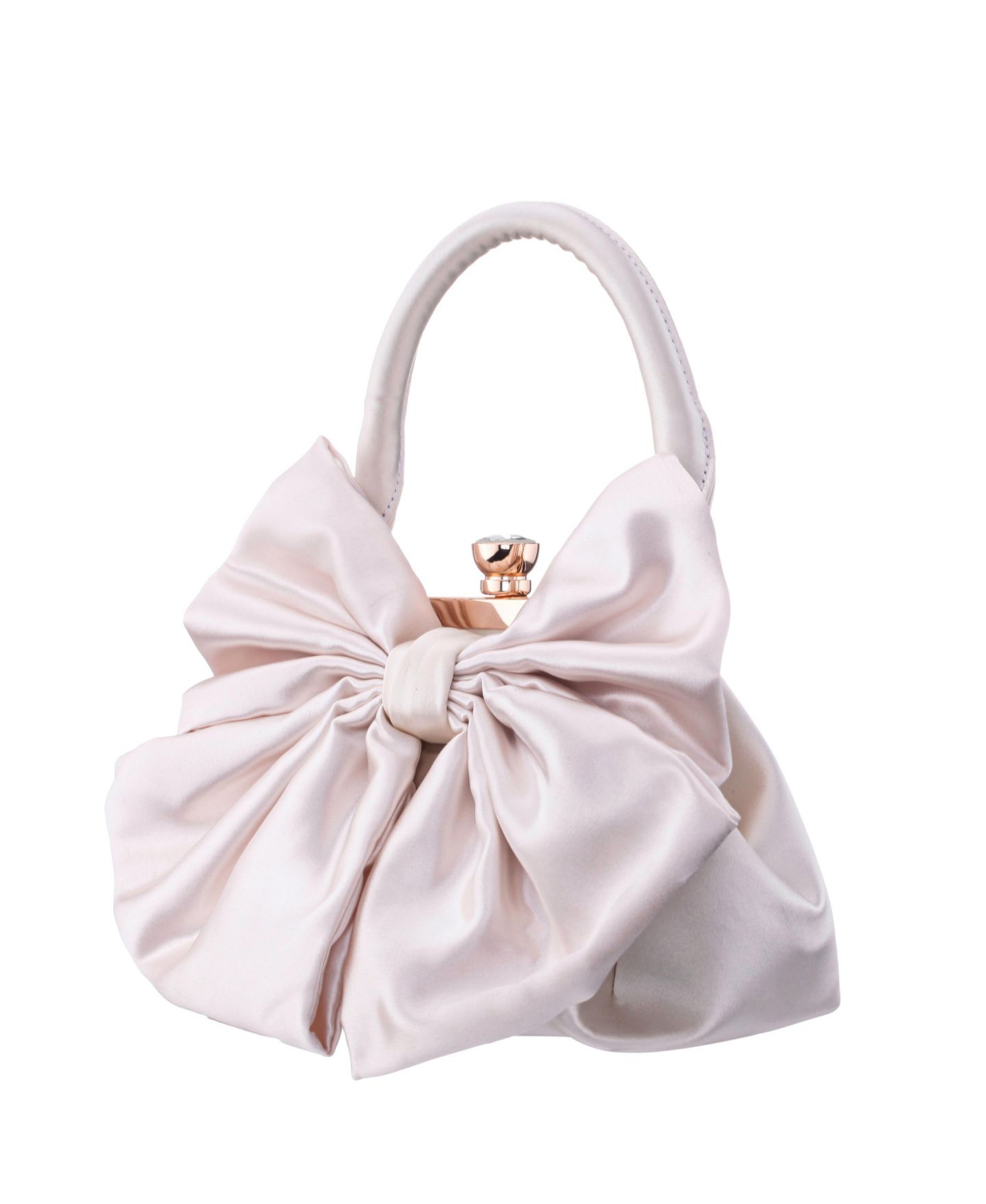 Женская сумка Nina Small Bow Frame Crossbody, цвет: Слоновая кость — фото 3