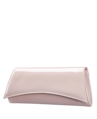 Curved Flap Slim Clutch