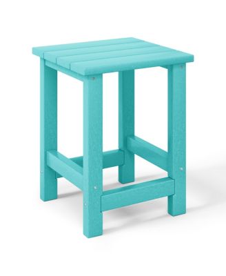 Kids Outdoor Patio Furniture HDPE Adirondack Square Side Table