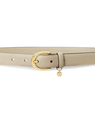 Women's Charm Crosshatch Leather Belt