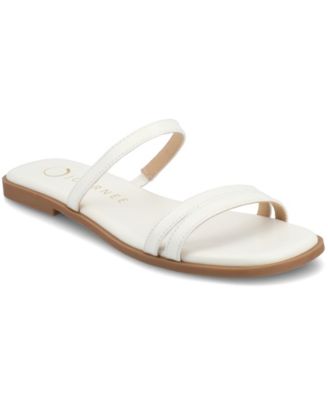 Women's Brisa Multi Strap Slip On Flat Sandals