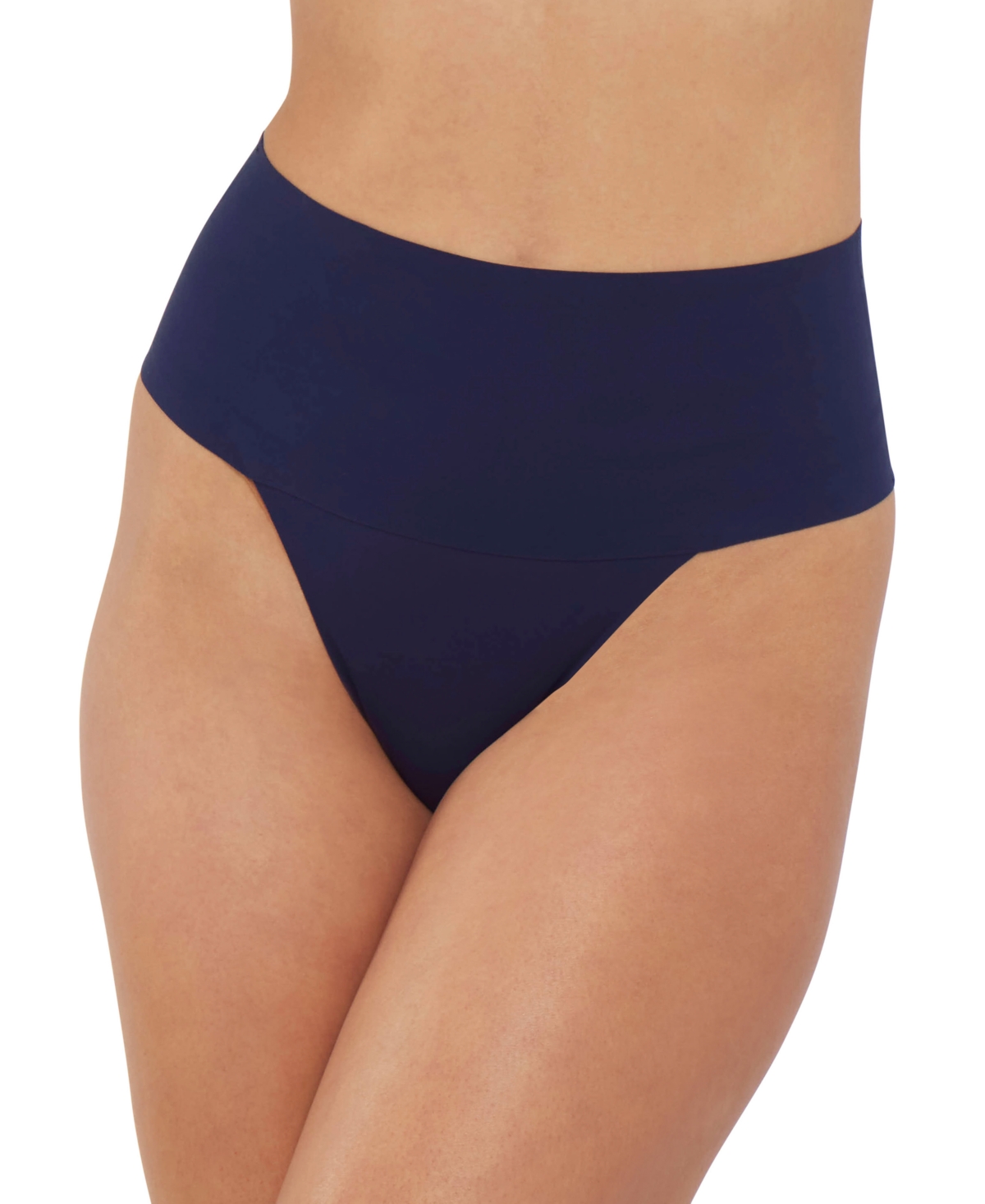 Spanx Women's Undie-tectable Thong Sp0115 In Timeless Navy