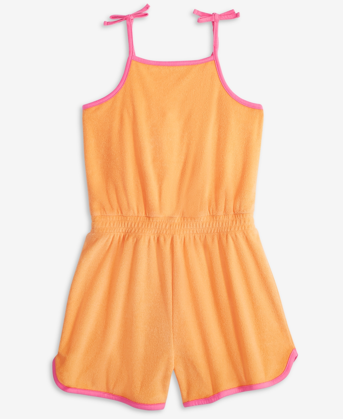 Epic Threads Big Girls Towel Terry Romper, Exclusively At Macy's In My Marigol