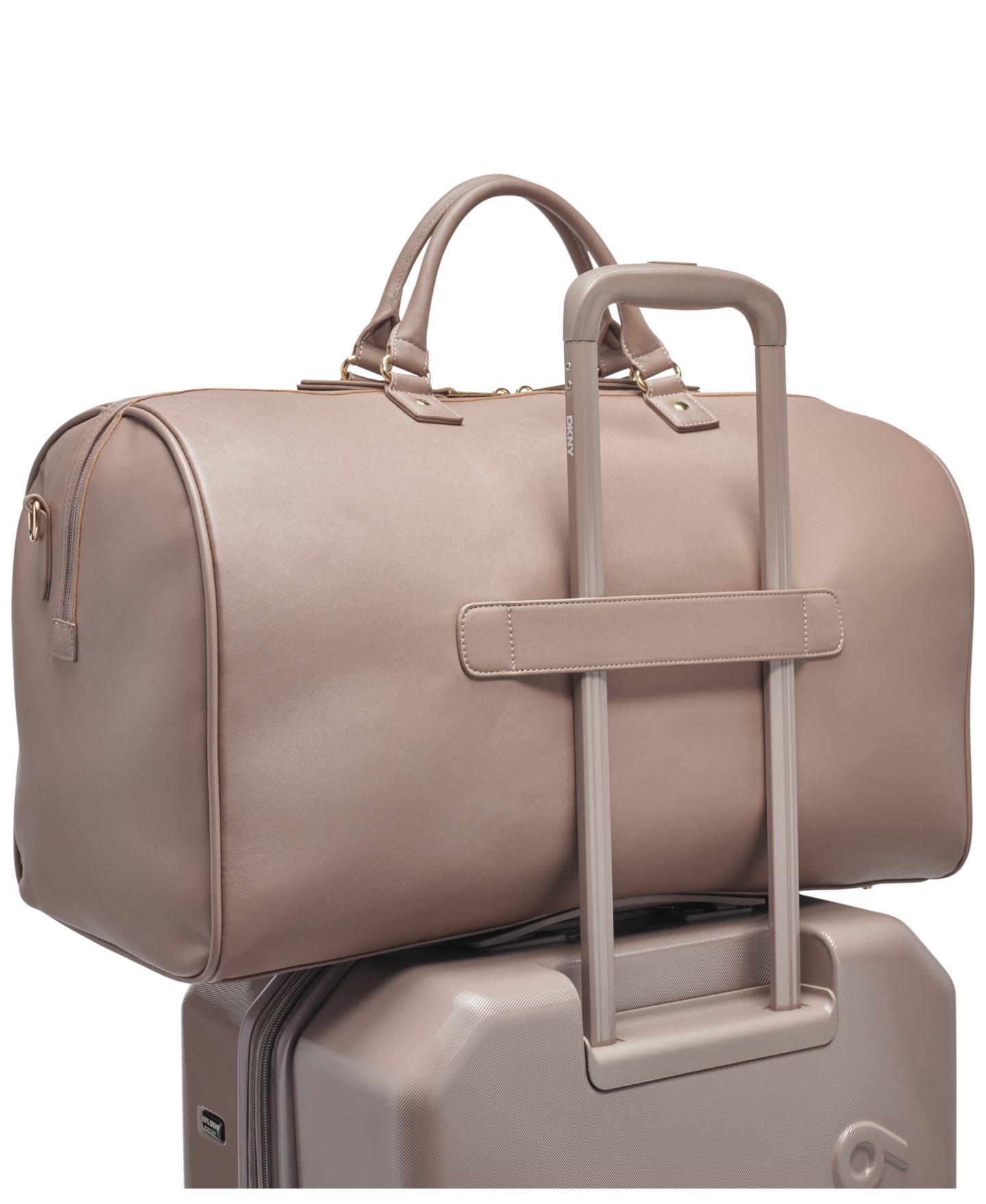 Сумка DKNY Clean Cut 21" Duffel, цвет: Пепельный — фото 5