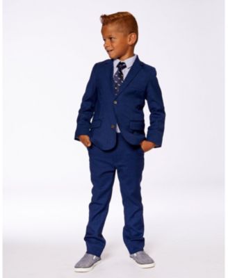 Toddler Boys Slant Pocket Pants Navy Blue - Toddler|Child