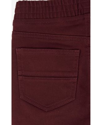 Little Boys Elastic Waist Five Pocket Commuter Pants