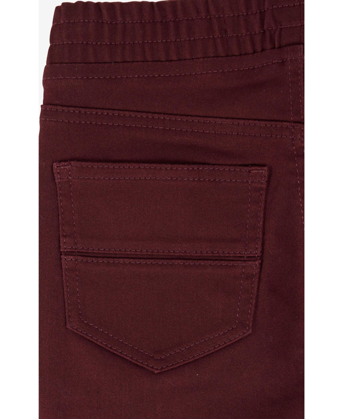 Брюки XRAY Elastic Waist Five Pocket Commuter для мальчиков, цвет: Бордовый — фото 6