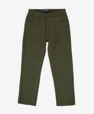 Little Boys Elastic Waist Five Pocket Commuter Pants