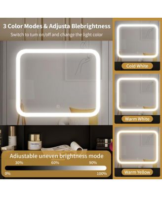 Vanity Table Set – Stylish Makeup Desk with Mirror and Storage for Bedroom or Dressing Room