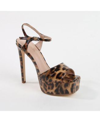 Genevieve Patent Platform Sandal