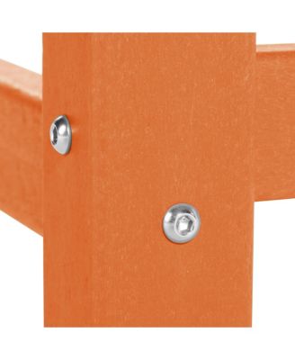 Kids Outdoor Patio Furniture HDPE 38" Wide Round Dining Table