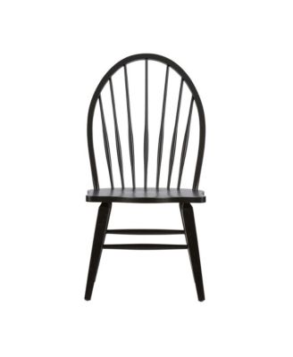 Windsor Back Side Chair - Black-Set of 2