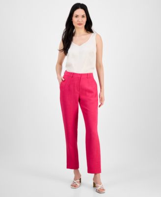 T Tahari - Women's High Rise Wide-Leg Pants