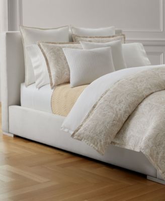 Marah Paisley Cotton Percale 3-Pc. Duvet Cover Set, Full/Queen