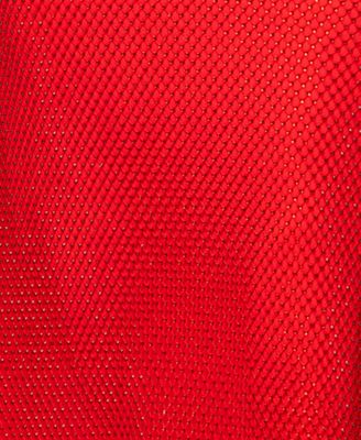 Women's Rhinestone Mesh Halter Gown