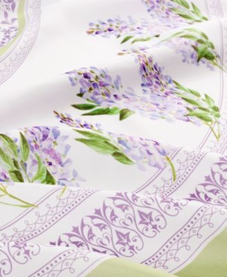 Lilac Garden Floral Rectangle Tablecloth, 60" X 144"