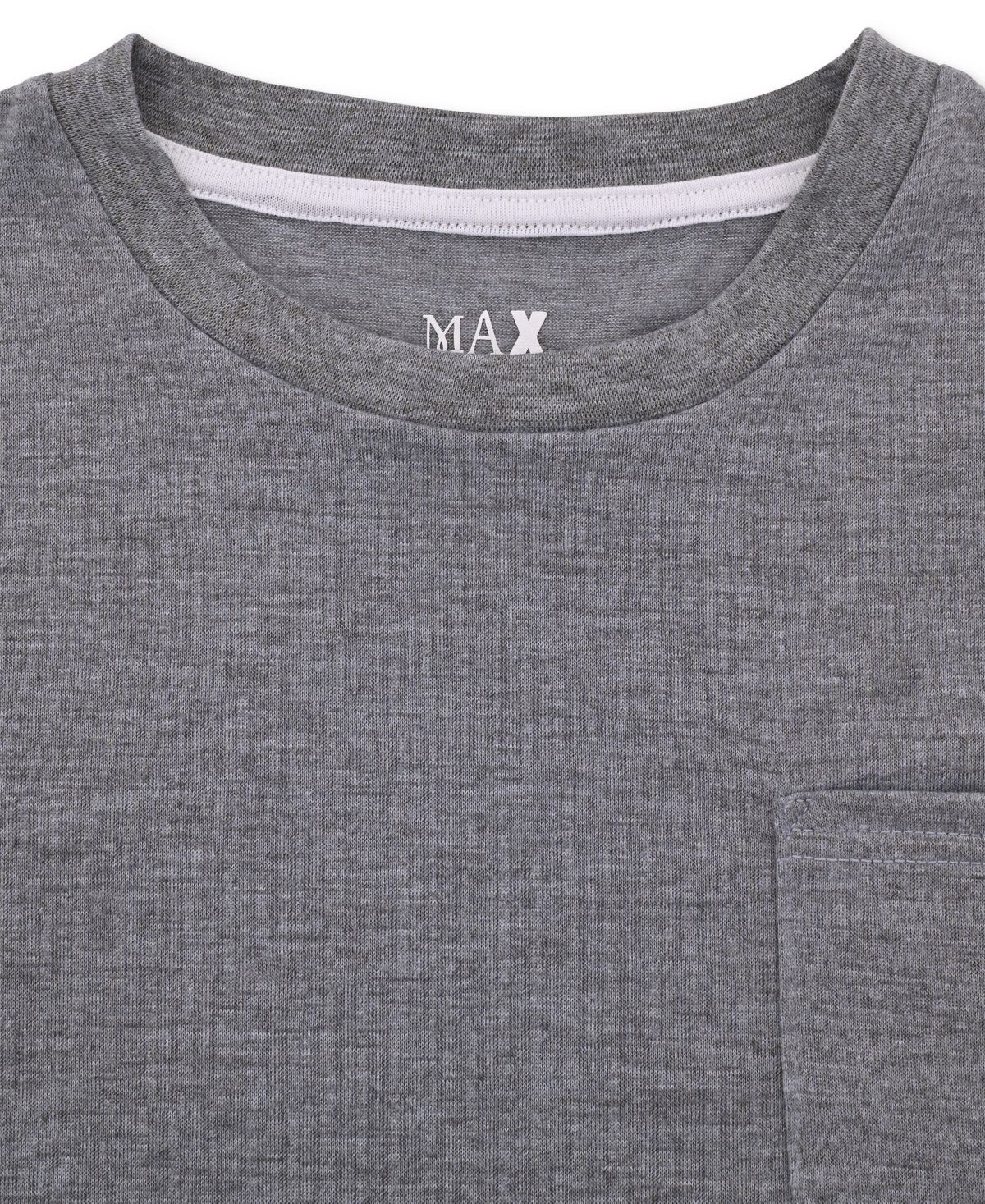 Max & Olivia Big Boys Camo-print Shorts Pajama Set In Gray