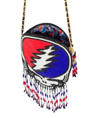 Grateful Dead Stealie Beaded Purse
