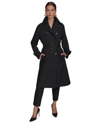 Donna Karan New York - Women's Double-Breasted Trench Coat