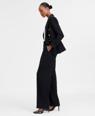 Women's Straight-Leg Pull-On Pants, Exclusively at Macy's