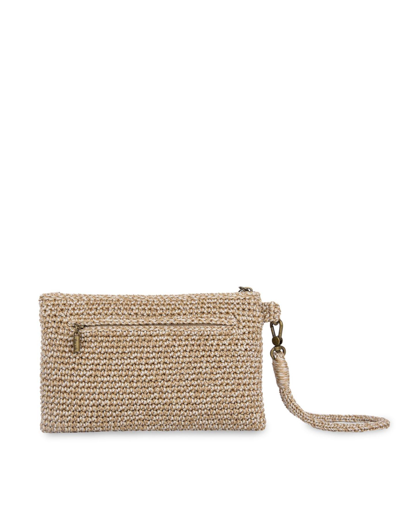 Женский кошелёк The Sak Vita из вязаного крючком материала на молнии, цвет: Bamboo Static — фото 2