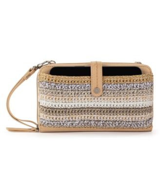 Iris Crochet Smartphone Convertible Crossbody Wallet