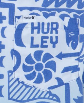 Big Boys Short-Sleeve Printed Camp Shirt 