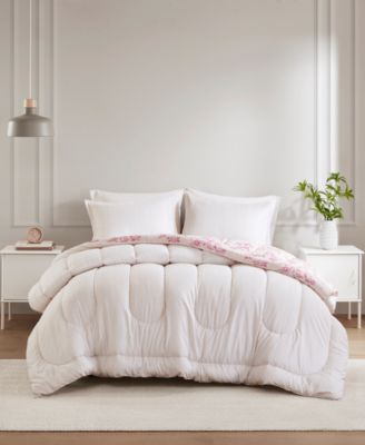 Amelia Reversible Printed 3-Pc. Comforter Sets, Exclusively at Macy's