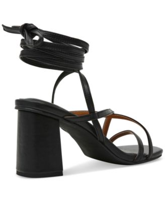 Women's Haze Strappy Lace-Up Block-Heel Dress Sandals