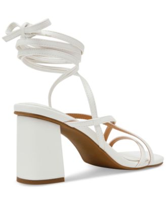 Women's Haze Strappy Lace-Up Block-Heel Dress Sandals