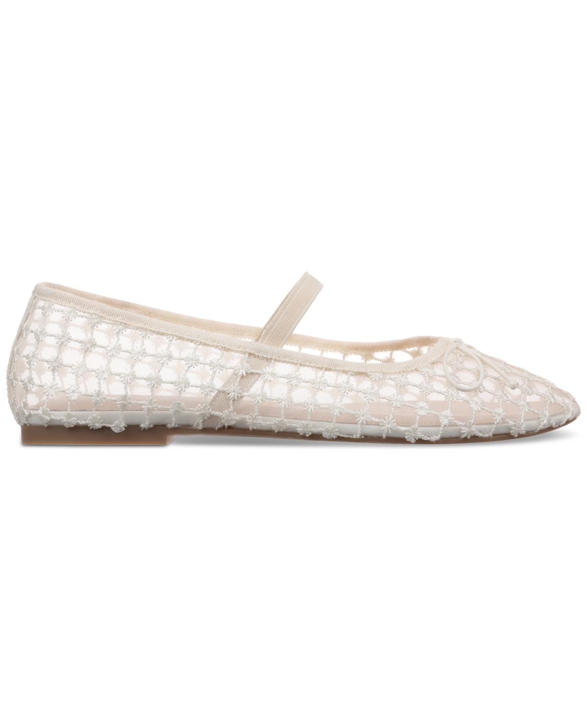 On 34th Women's Farroh Flats, Exclusively At Macy's In White Woven