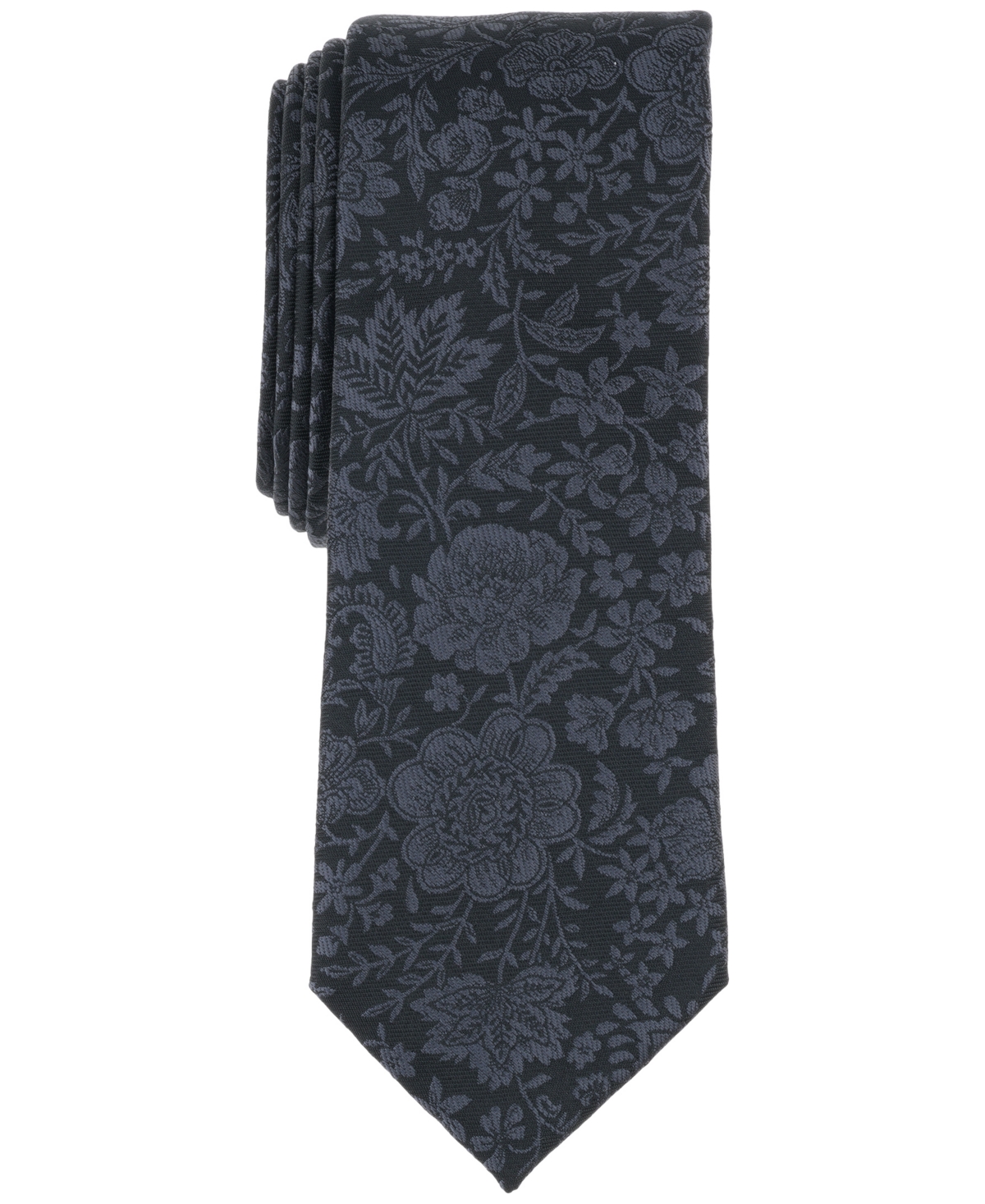 Men's Lambeth Paisley Tie, Exclusively at Macy's - Black