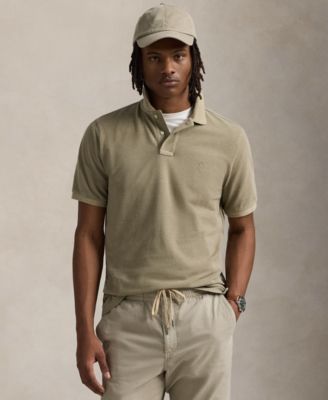 Polo Ralph Lauren - Men's Classic-Fit Mineral-Dyed Mesh Polo Shirt