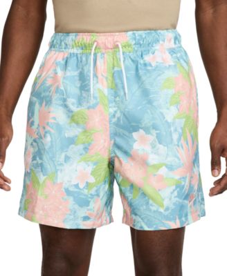 Nike - Men's Woven Flow Floral Print Drawstring Shorts