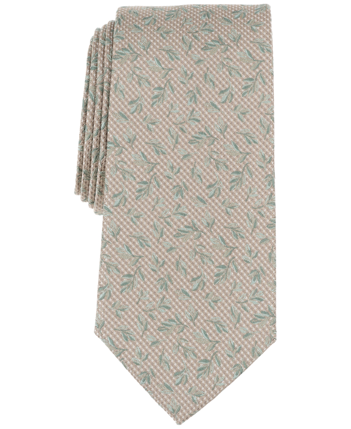 Men's Garro Floral Tie - Sage