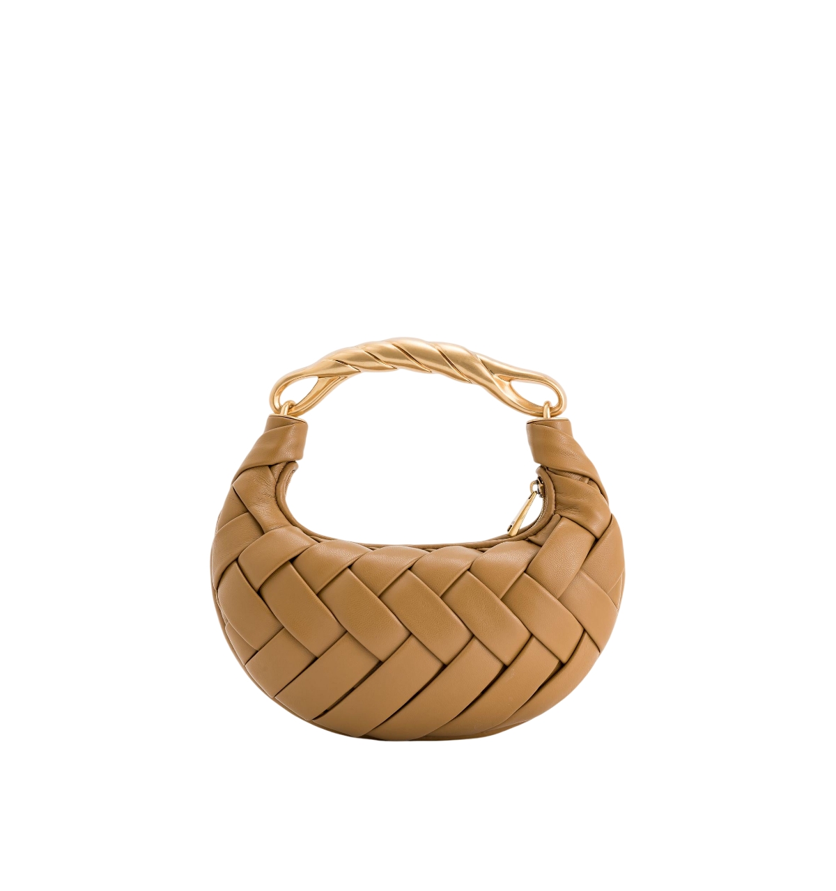 Handbags Orla Weave Medium Clutch Bag - Brown
