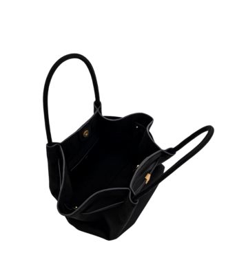 Hana Medium Suede Tote Bag