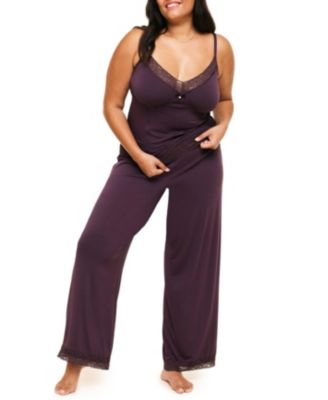 Plus Size Suzanna Pajama Cami And Pants Set
