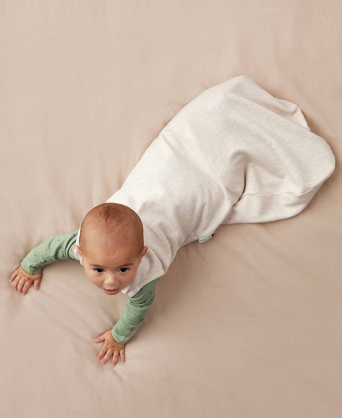 Ergopouch Baby Jersey 1.0 Tog Sleeping Sack In Oatmeal