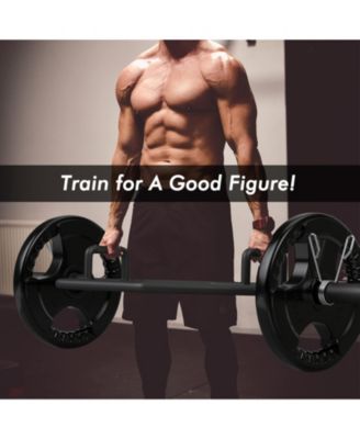 56 Inch Olympic Hexagon Deadlift Trap Bar with Folding Grips Powerlifting32 Reviews