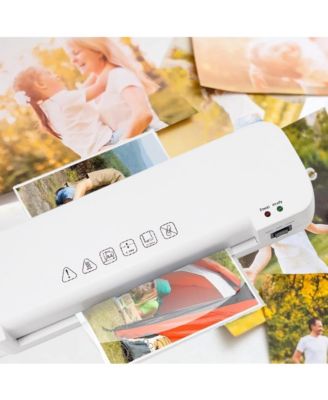 Laminator Machine A4 13in Hot & Cold With Paper Trimmer and Corner Rounder