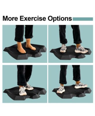 Portable Anti-Fatigue Standing Mat with Massage Points and Diverse Terrain