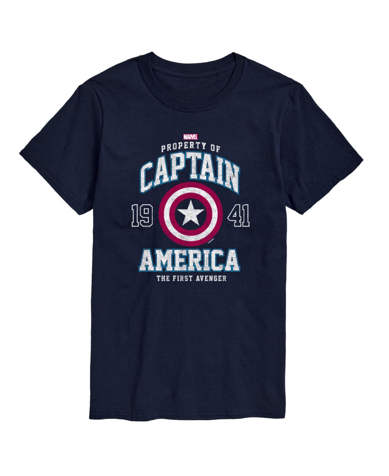 Men's Captain America Short Sleeve T-Shirt
