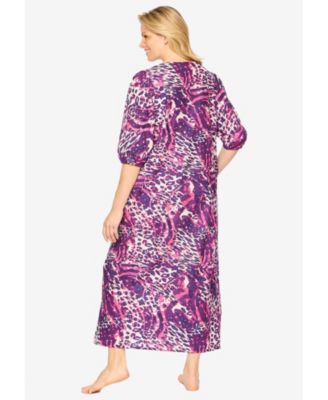 Plus Size Only Necessities Print Lounger