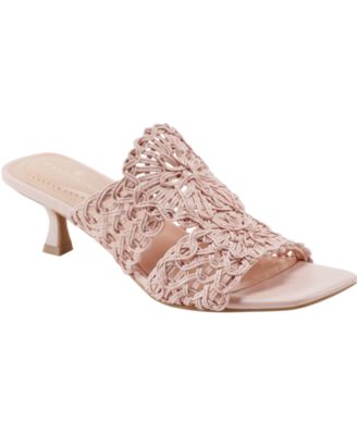 Women's Melvana Woven Kitten Heel Sandals