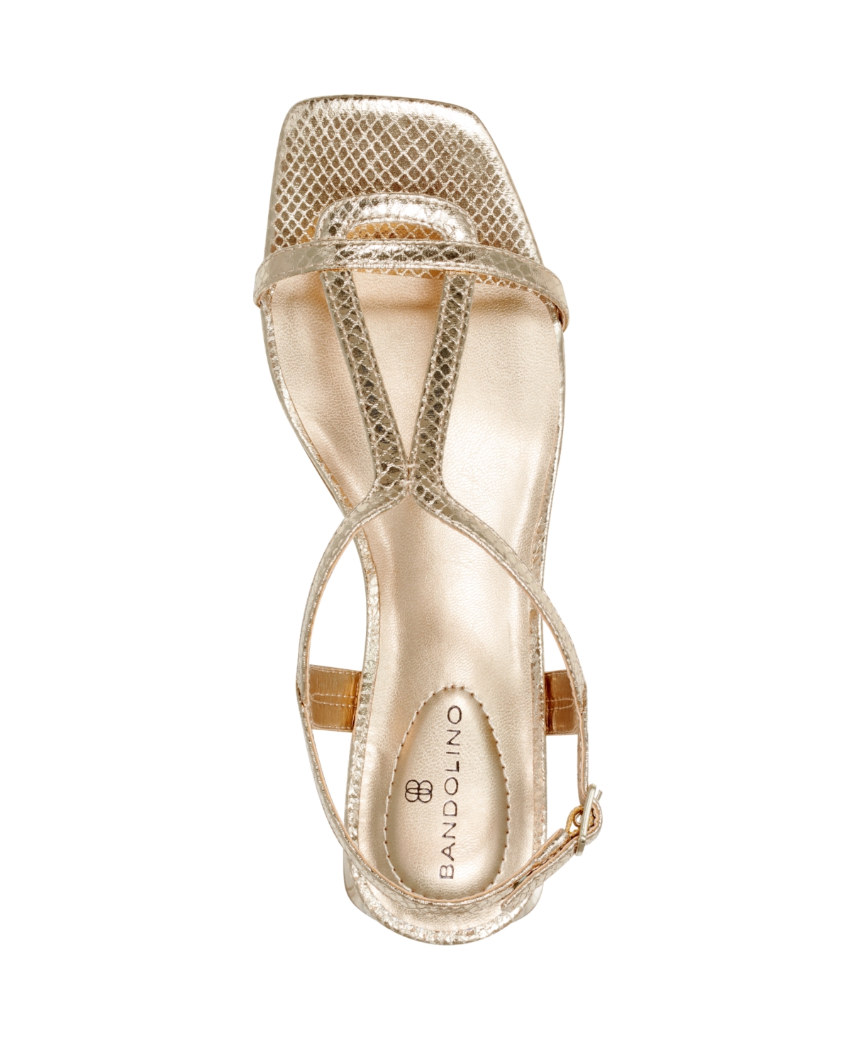BANDOLINO WOMEN'S PRIMADON BLOCK HEEL STRAPPY DRESS SANDALS 