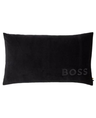 by Hugo Boss Bold Logo Decorative Pillow, 13"x 22"