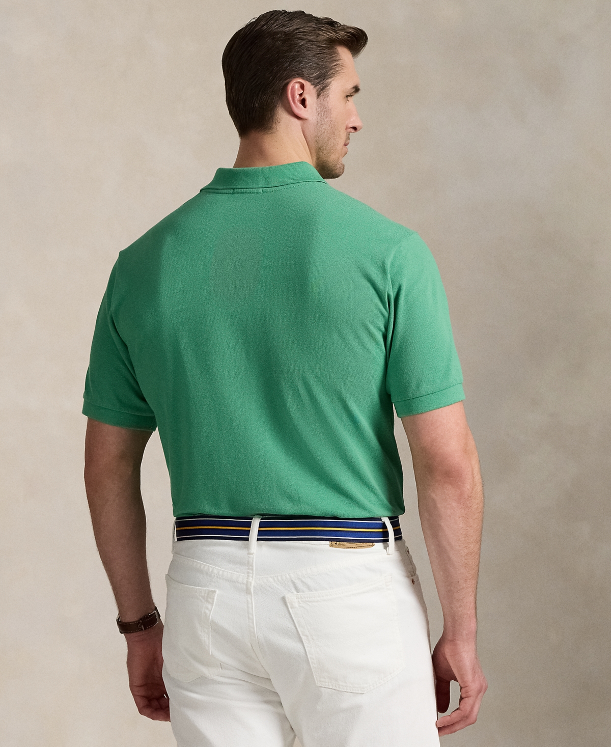 Polo Ralph Lauren Men's Big & Tall Iconic Mesh Polo Shirt