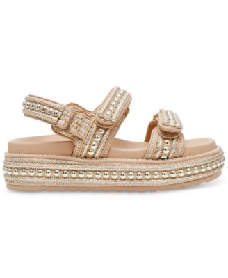 Steve Madden Women's Bigmona Platform Footbed Sandals - Macy's